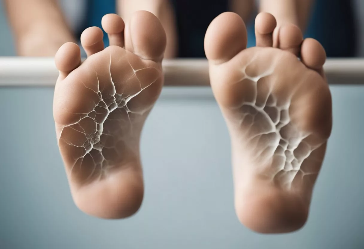 O que causa a rachadura nos pés: causas e tratamentos