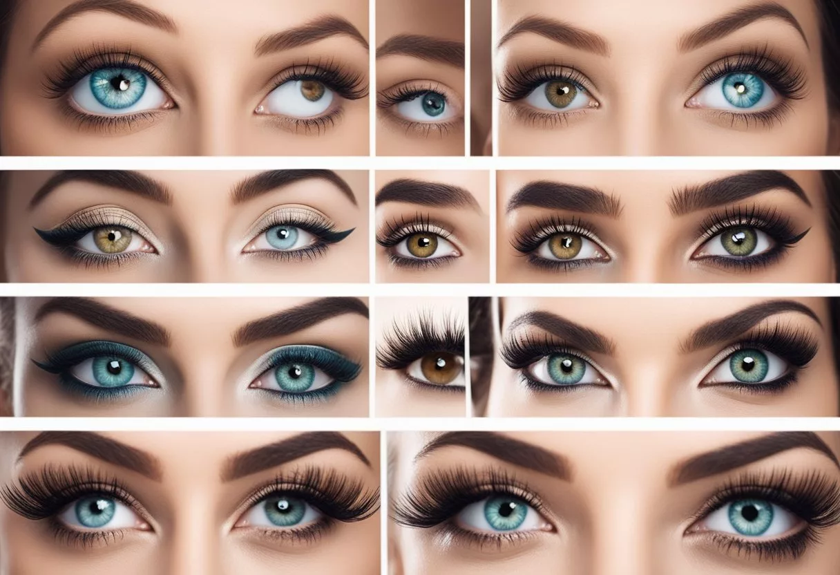 extensão de cílios para cada tipo de olho