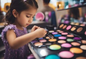 maquiagem colorida para crianca