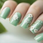 10 ideias de unhas decoradas verde pastel para experimentar agora