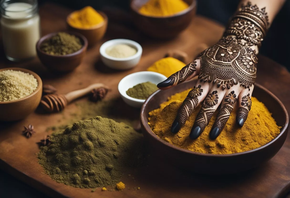 O que misturar na henna para durar mais