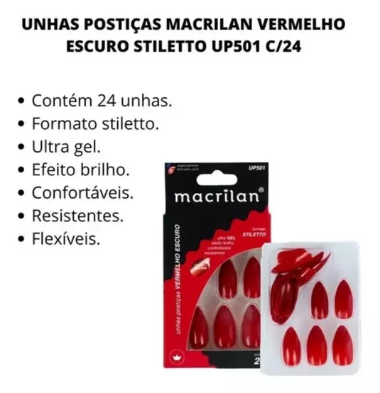 Melhores Unhas Stiletto Vermelho: 10 Estilos e Dicas para Arrasar