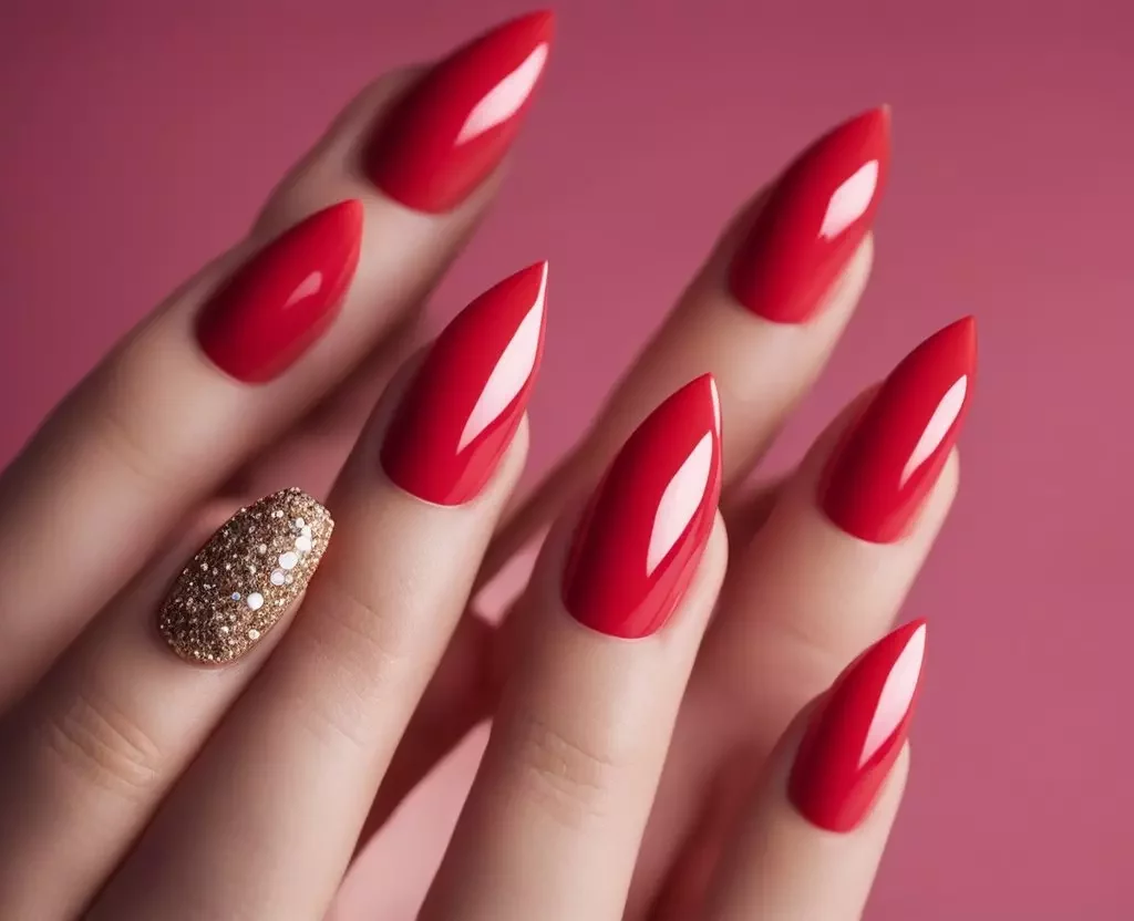 Melhores Unhas Stiletto Vermelho: 10 Estilos e Dicas para Arrasar