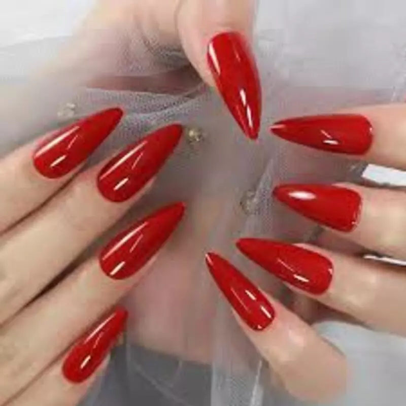 Melhores Unhas Stiletto Vermelho: 10 Estilos e Dicas para Arrasar