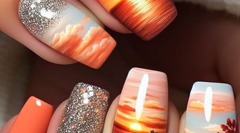 unhas brilhantes para arrasar neste verão!