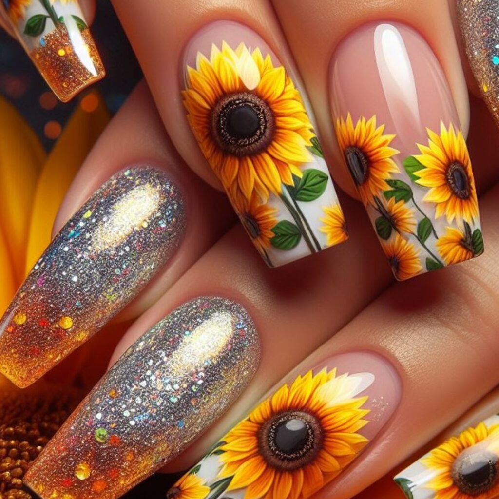 unhas brilhantes para arrasar neste verão!