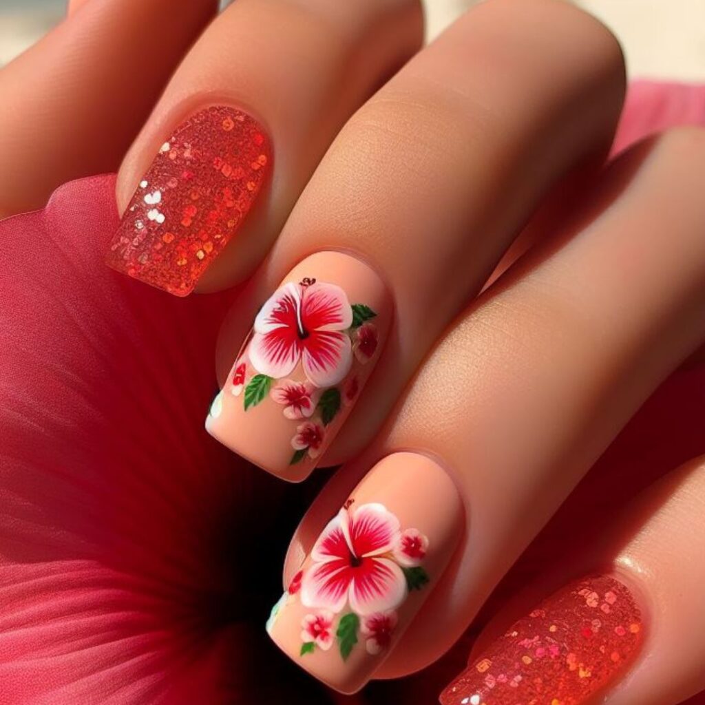 unhas brilhantes para arrasar neste verão!