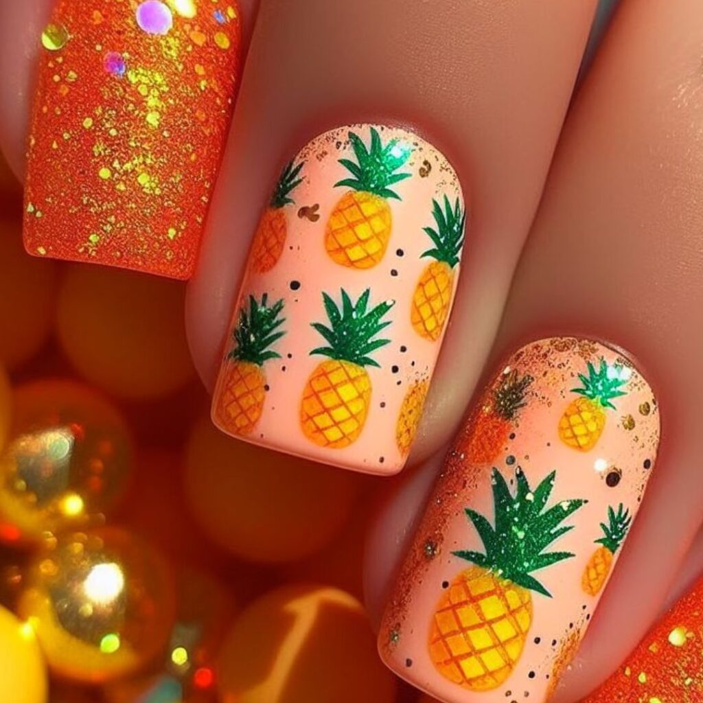 unhas brilhantes para arrasar neste verão!