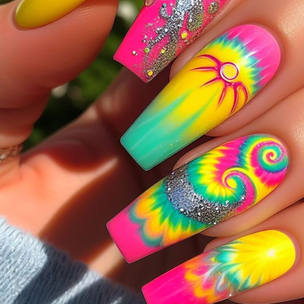 unhas brilhantes para arrasar neste verão!