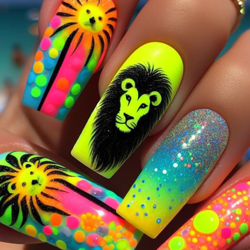 unhas brilhantes para arrasar neste verão!