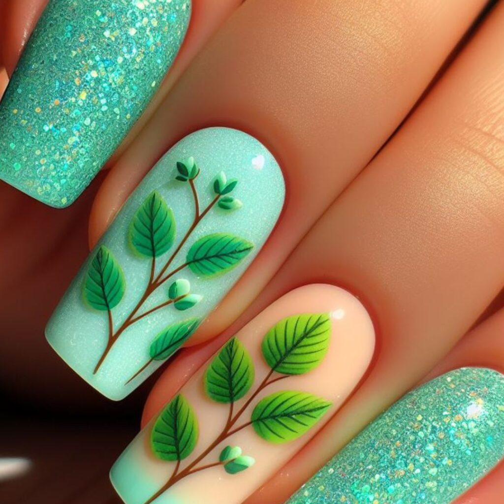 unhas brilhantes para arrasar neste verão!