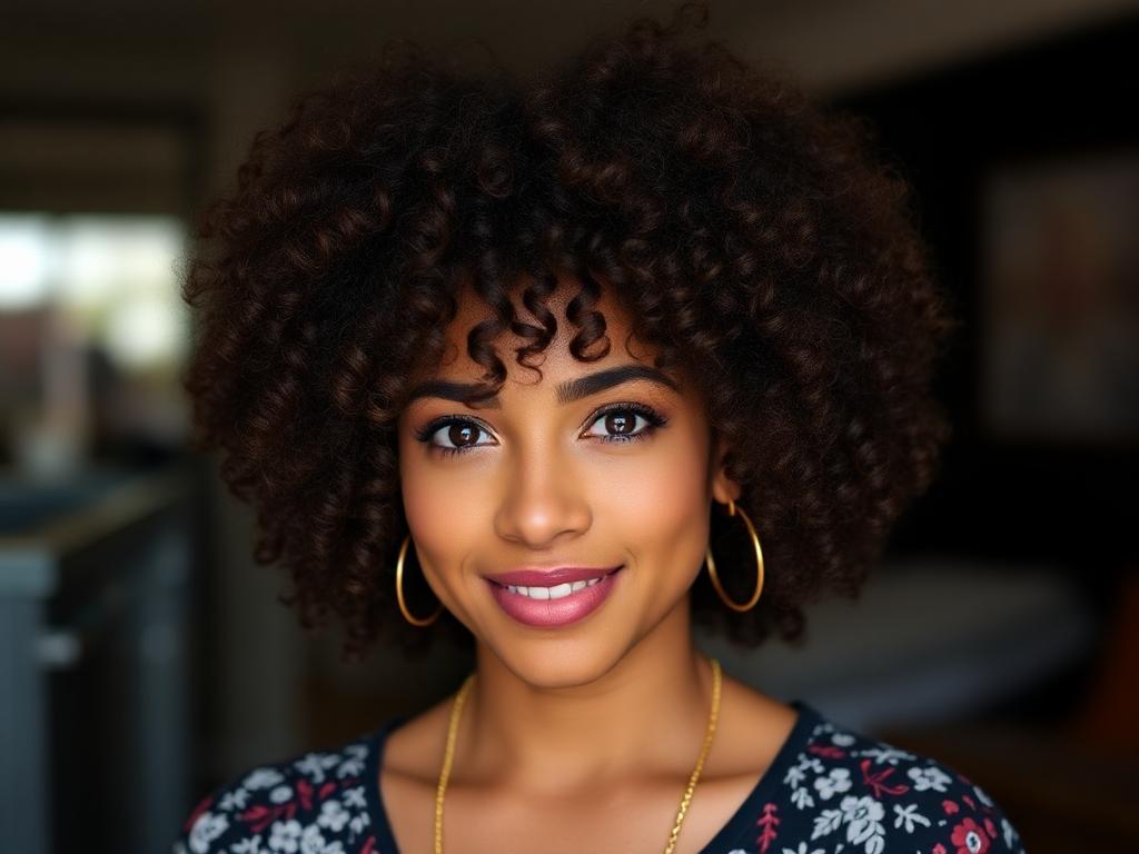 Tendências de penteados simples para cabelo cacheado